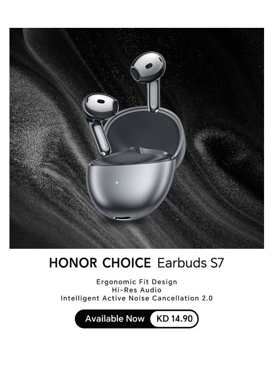 Available now - HONOR CHOICE Earbuds S7