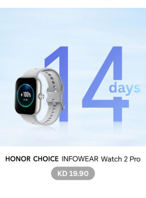 متوفر الآن - HONOR CHOICE Watch 2 Pro
