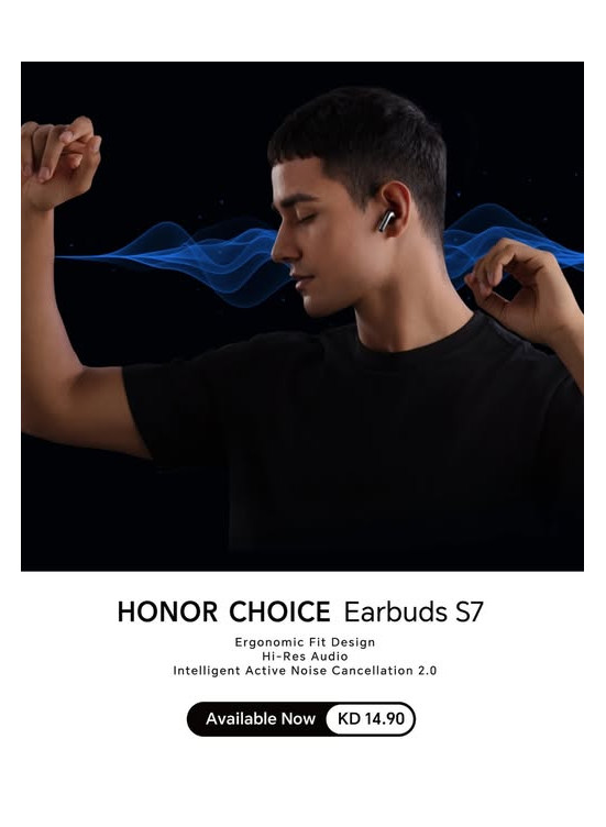 Available now - HONOR CHOICE Earbuds S7