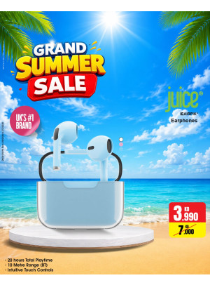 Summer Sale On Power Bank & Ear Buds
