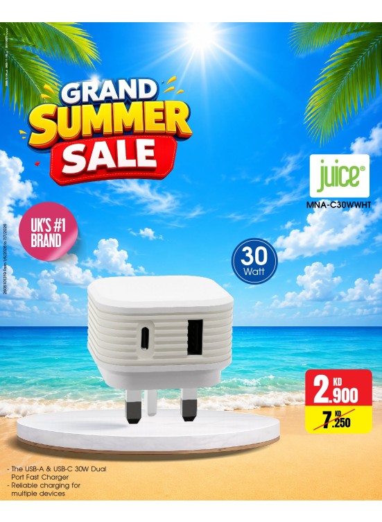 Summer Sale On Chargers