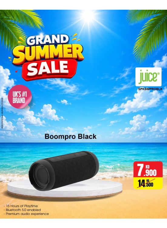 Summer Sale On Speakers