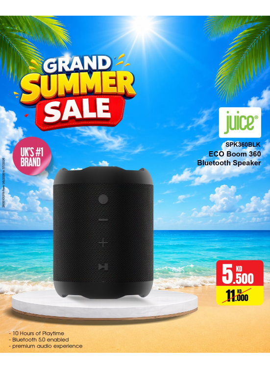Summer Sale On Speakers