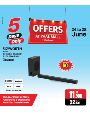 Offers 5 Days On Speakers