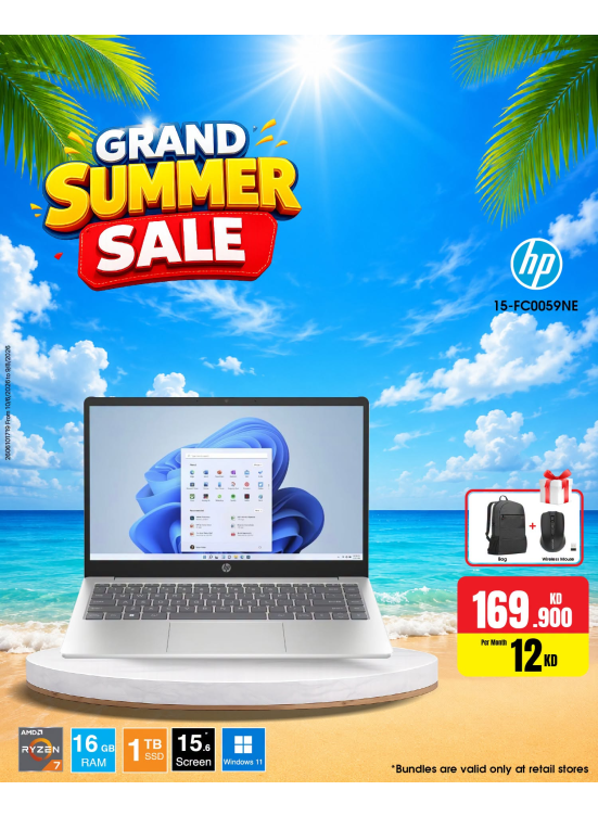Summer Sale On Laptops