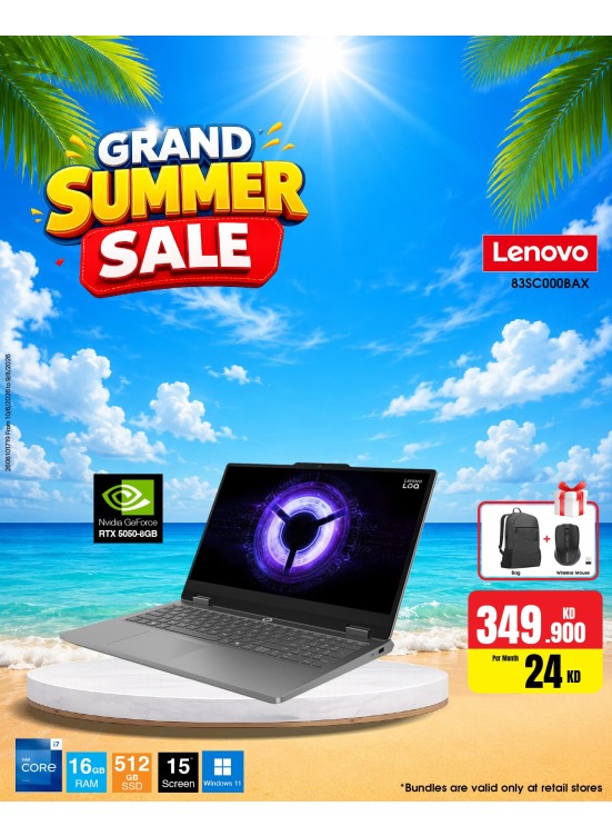 Summer Sale On Gaming Laptops