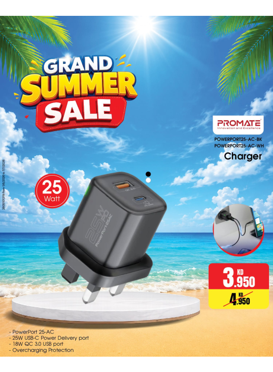 Summer Sale On Chargers