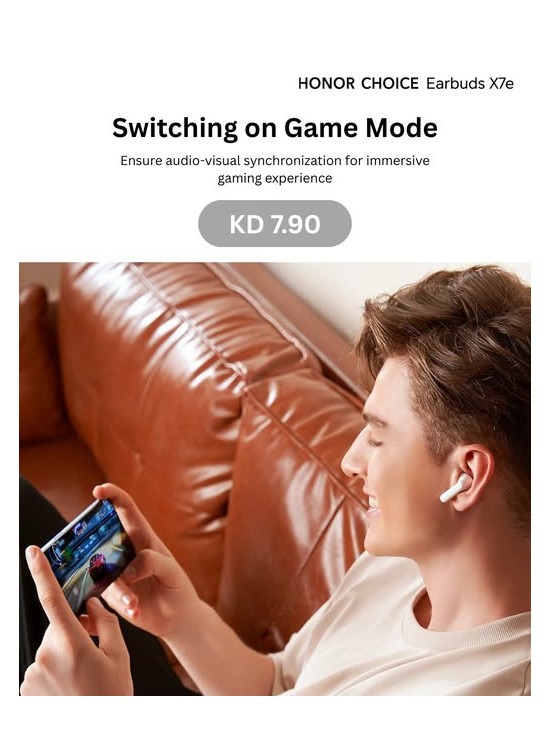 Available now - HONOR CHOICE Earbuds X7e
