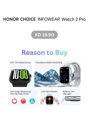 Available now - HONOR CHOICE Watch 2 Pro