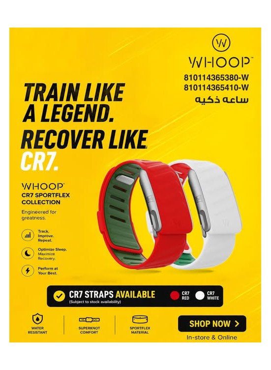 Save More With WHOOP CR7 Sport Flex