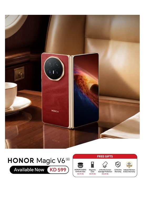 متوفر الآن - HONOR Magic V6