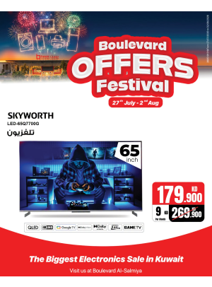 Boulevard Offers Festival On Smart TVs, Vol 2