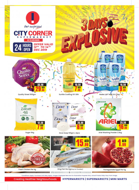 3 Days Explosive Offers - Al Karama