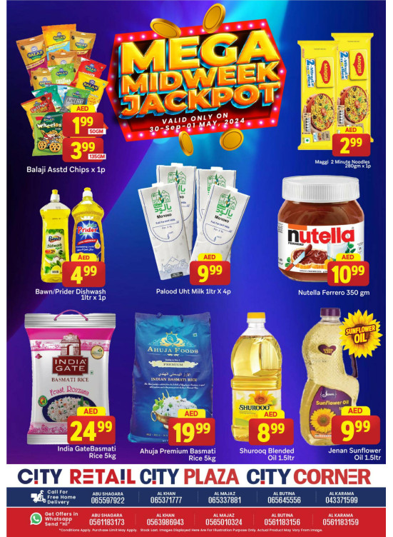 Mega Midweek Jackpot