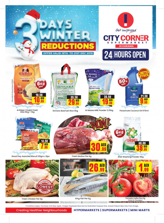 3 Days Winter Reductions - Al Karama