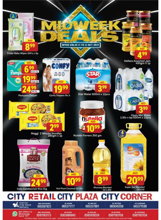 Midweek Deals