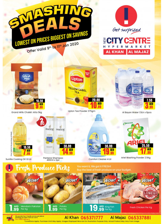 Smashing Deals - Al Khan & Al Majaz