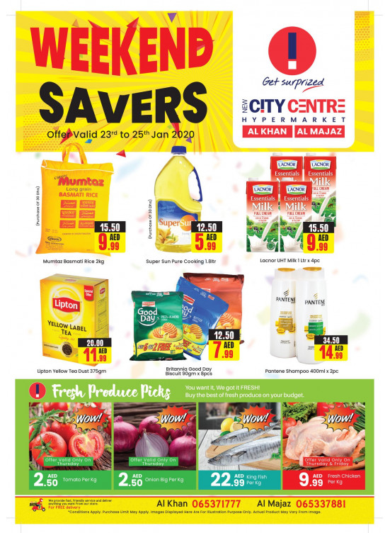 Weekend Savers - Al Khan & Al Majaz