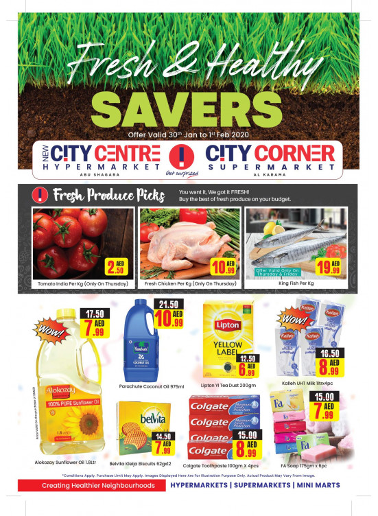 Fresh & Healthy Savers - Al Karama & Abu Shagara