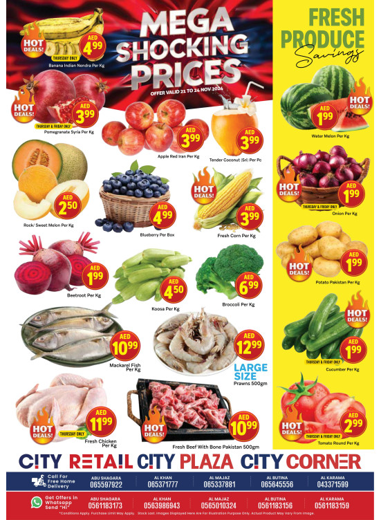 Mega Shocking Prices