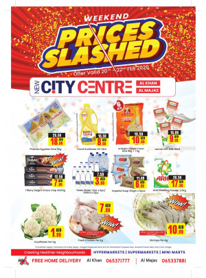 Weekend Prices Slashed - Al Khan & Al Majaz