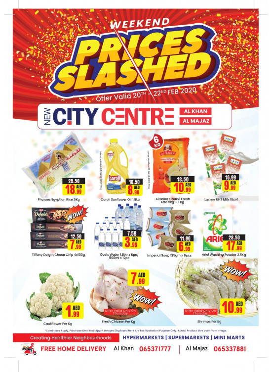 Weekend Prices Slashed - Al Khan & Al Majaz
