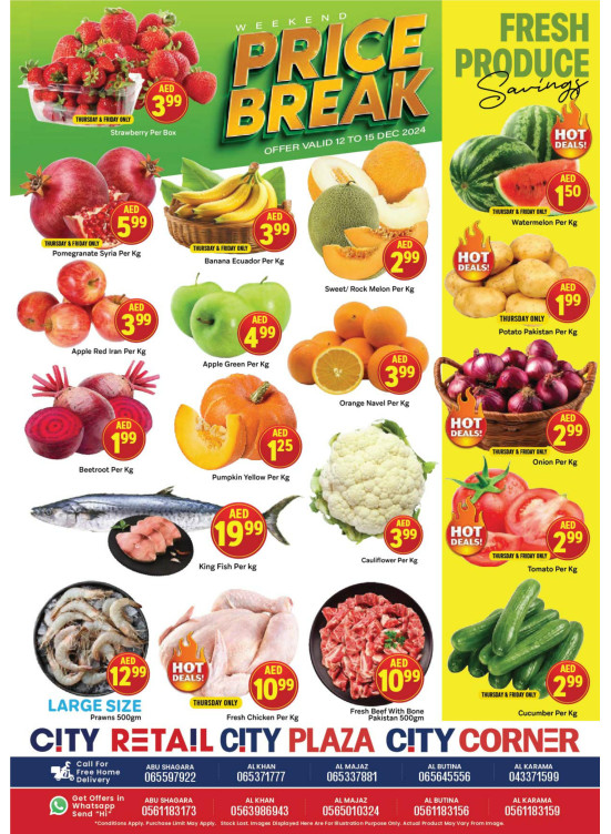 Weekend Price Break