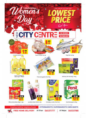 Women's Day Offers - Al Khan & Al Majaz