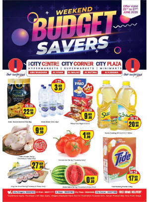 Weekend Budget Savers