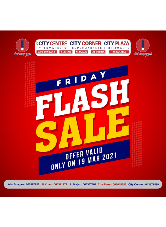 Flash Sale from City Retail until 19th March - City Retail UAE Offers