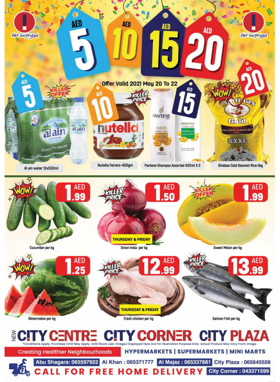 5 AED To 20 AED Deals