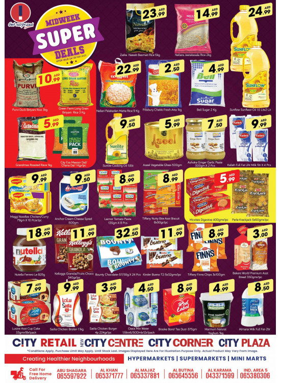 Midweek Super Deals