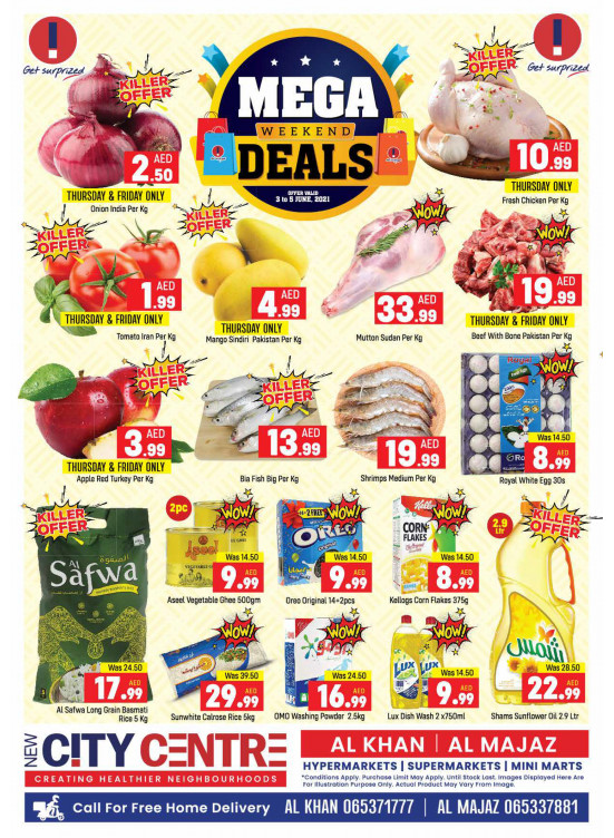 Mega Offers - Al Majaz & Al Khan