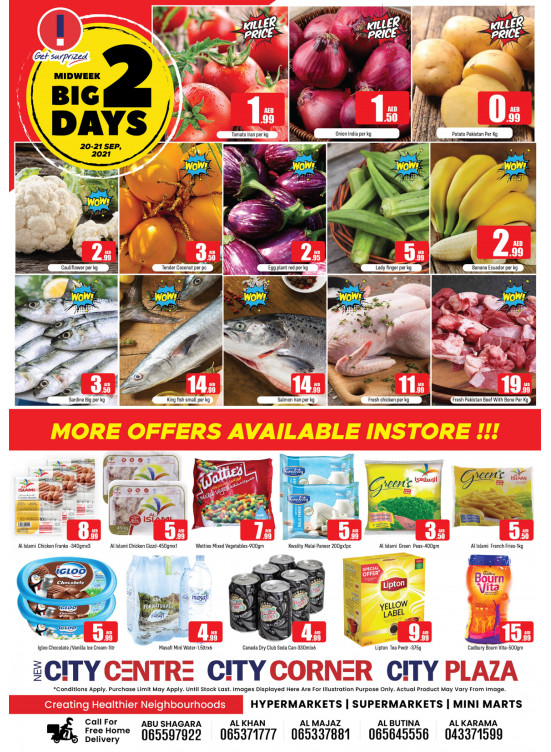Midweek Deals