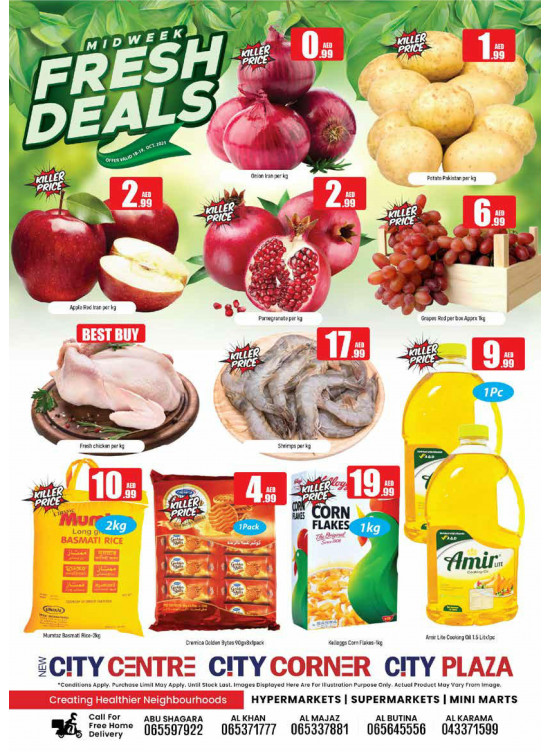 Midweek Fresh Deals