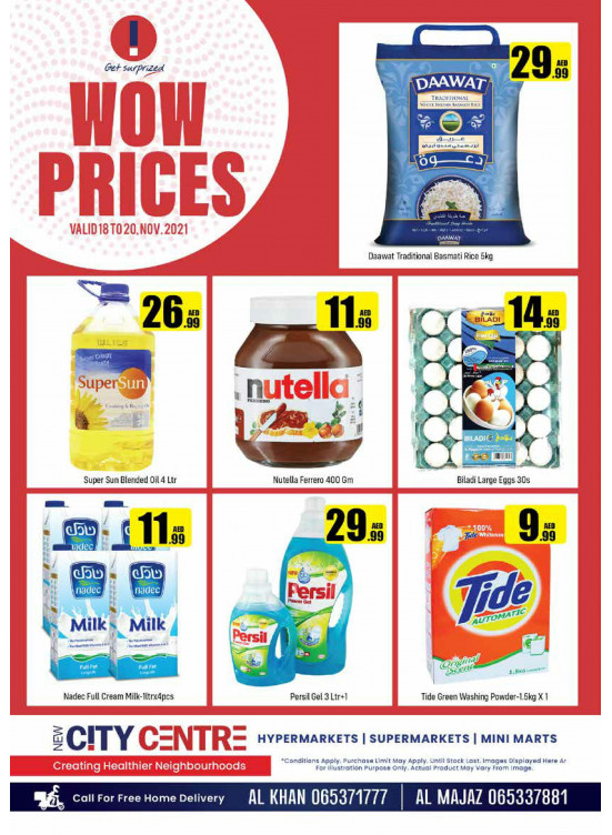Wow Prices - Al Majaz & Al Khan