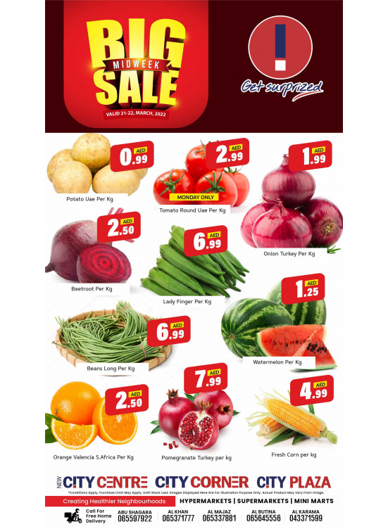 Big Midweek Sale