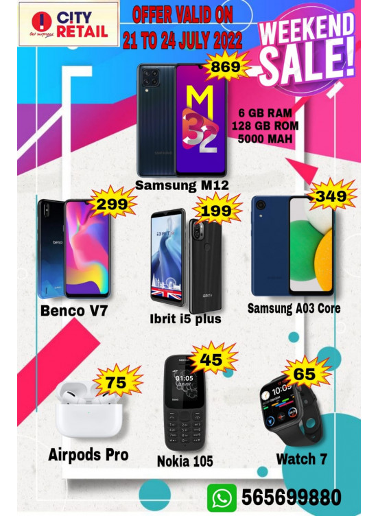 Weekend Sale