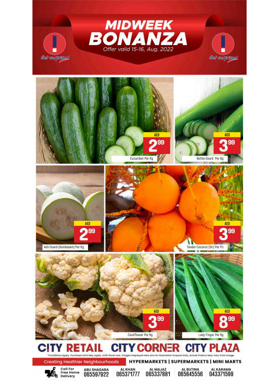 Midweek Offers
