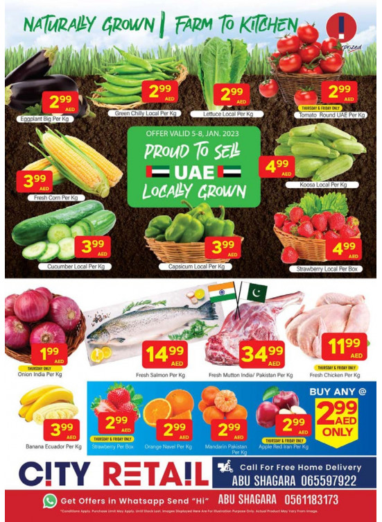 Weekend Offers Abu Shagara from City Retail until 9th January City