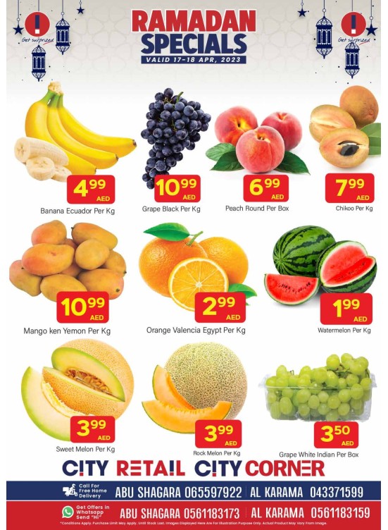 Midweek Deals - Abu Shagara & AL Karama