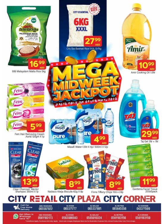 Mega Midweek Deals