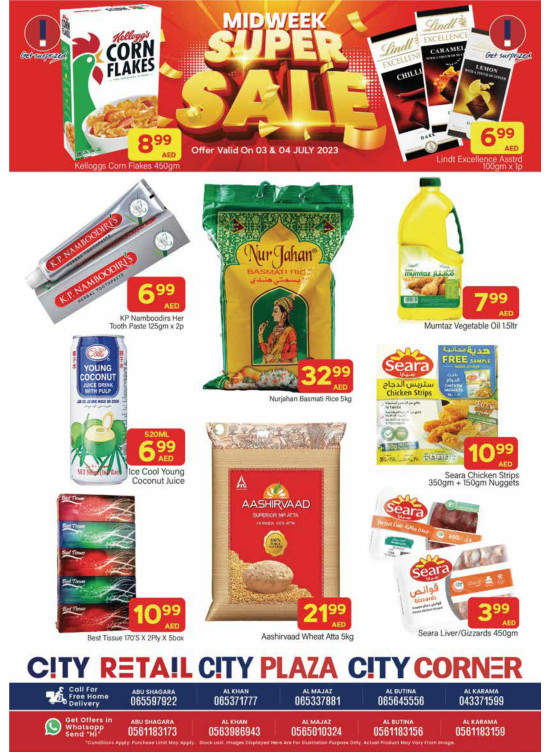 Midweek Deals
