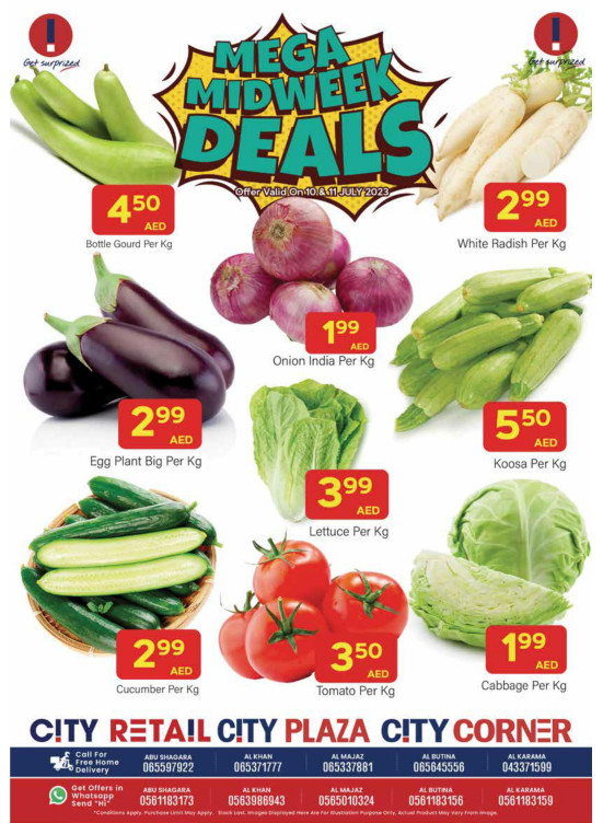 Midweek Deals