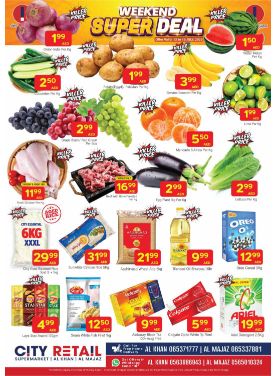 Weekend Deals - Al Khan & Al Majaz