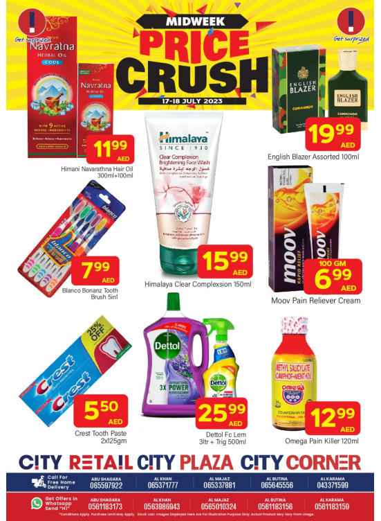 Midweek Offers