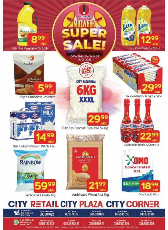 Midweek Deals