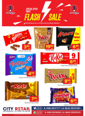 Flash Sale - Al Khan & Al Majaz
