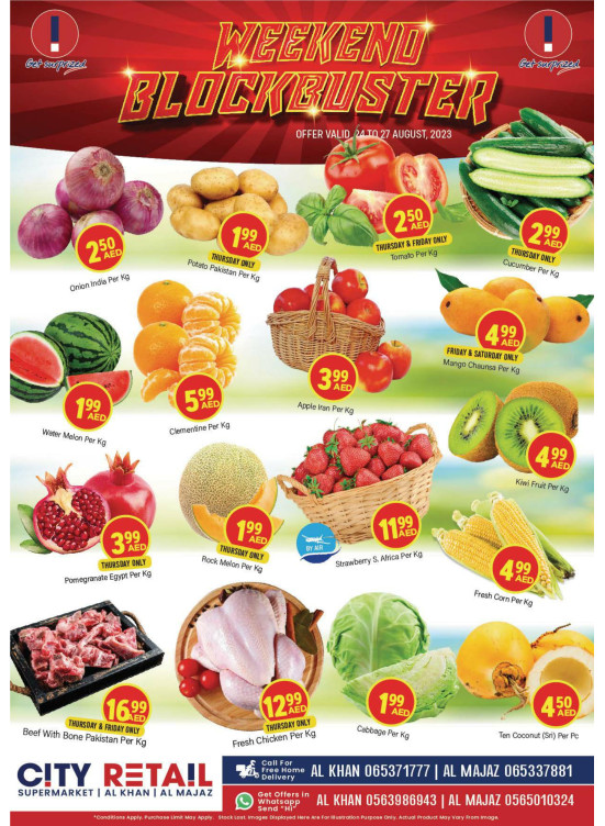 Weekend Deals - Al Khan & Al Majaz