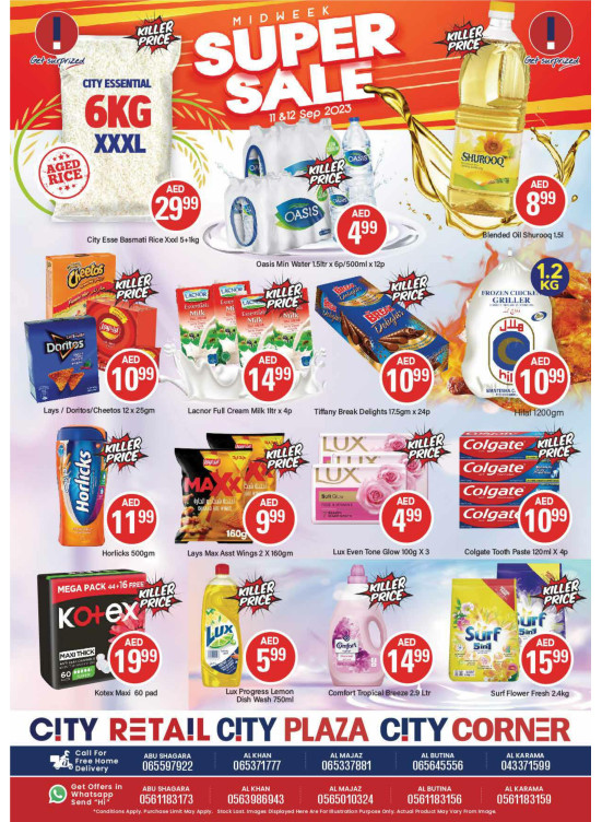 Midweek Deals